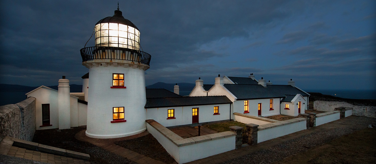 Claire Island Lighthouse County Mayo Irelands Blue Book