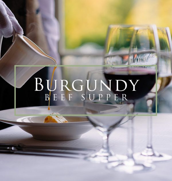 Beef and Burgundy Supper