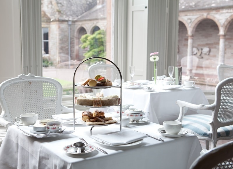 afternoon tea in castle leslie