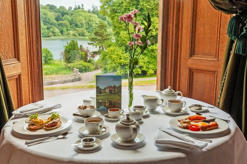 breakfast at castle leslie