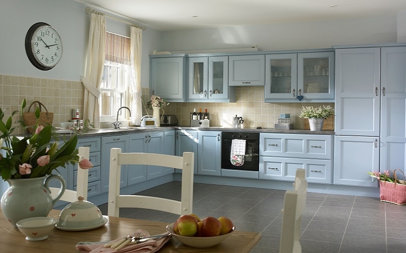 castle leslie estate village cottage kitchen