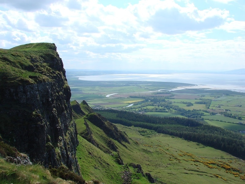 cliffs at binevenagh