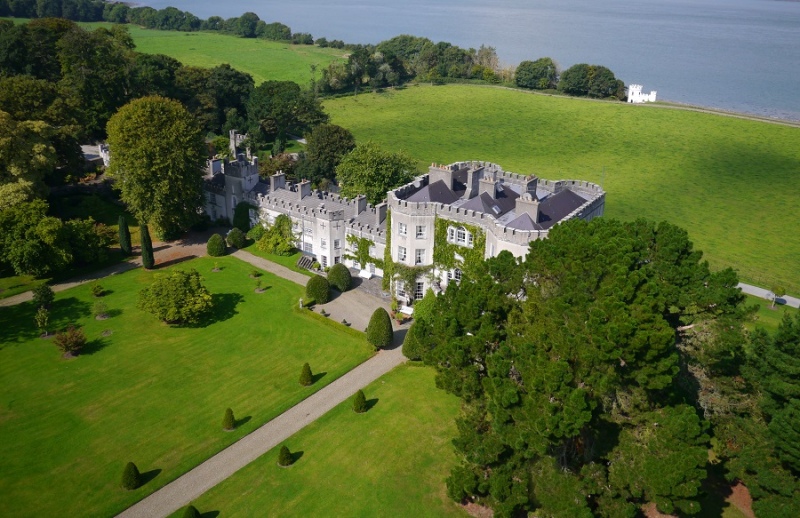 glin castle aerial