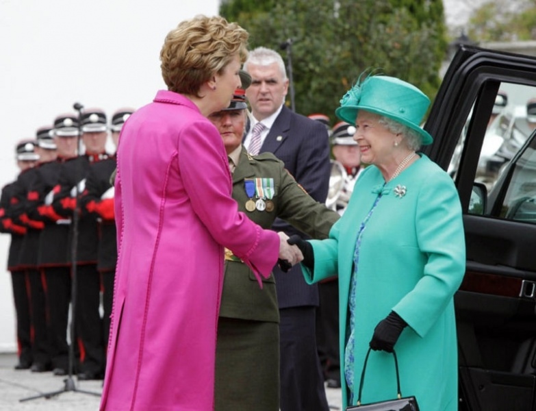 queen elizabeth visit to dublin