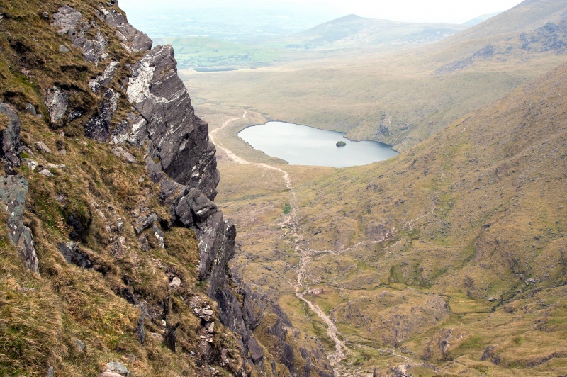 reeks district lakes from afar