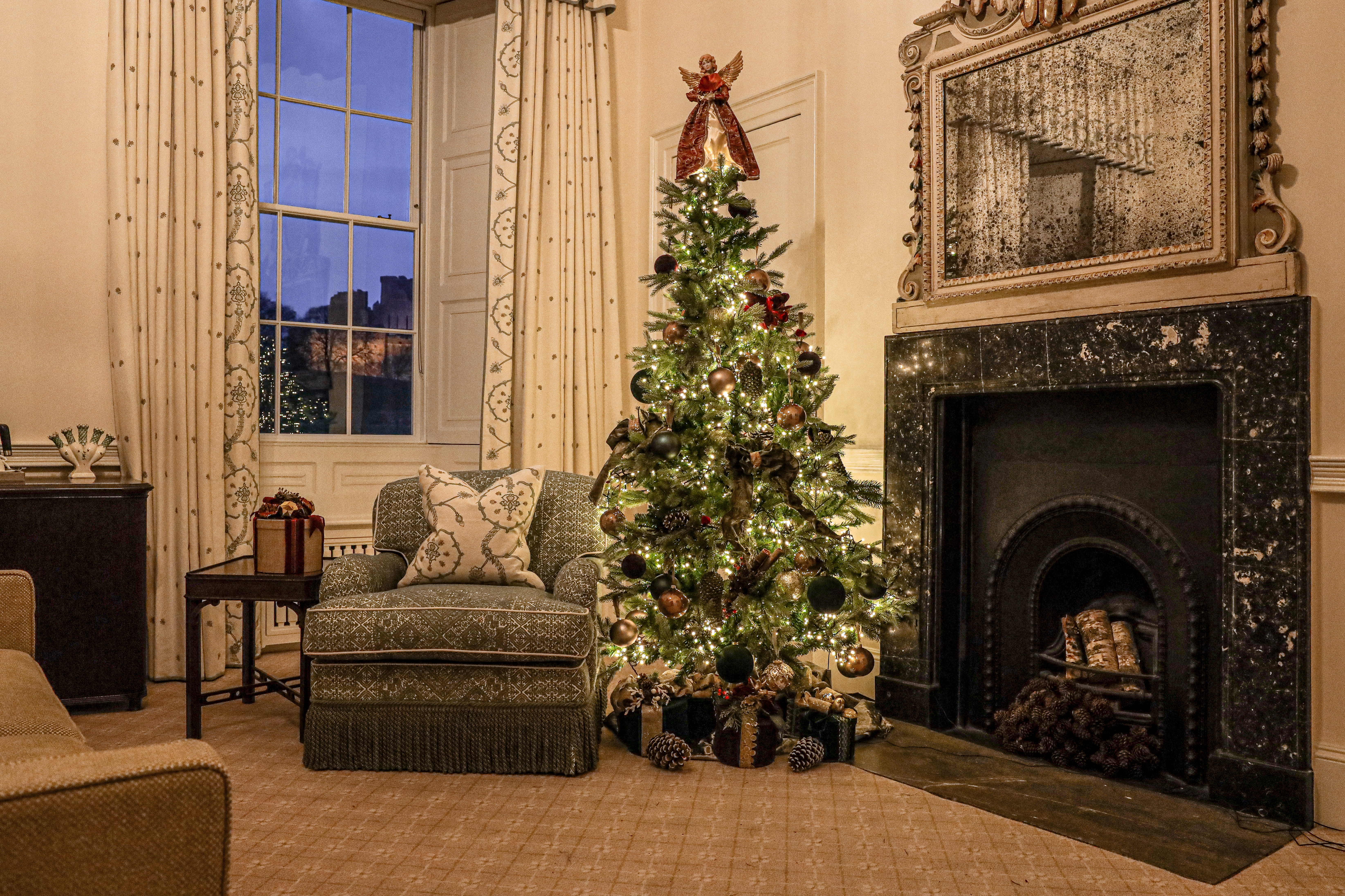Christmas Tree at Cashel Palace