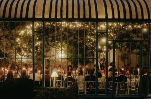 Cliff at Lyons at Christmas