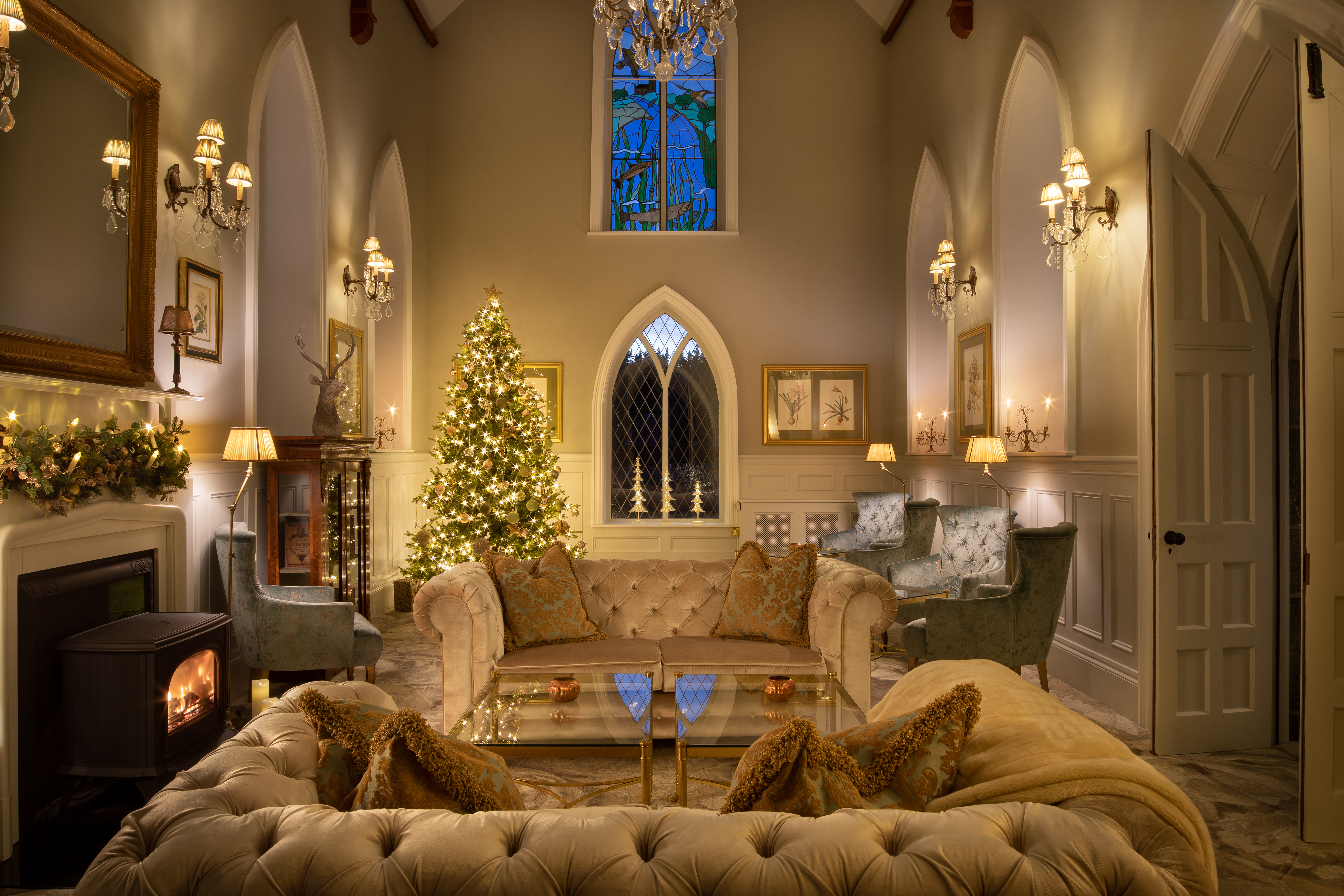Glenlo Abbey Christmas Interior Copy